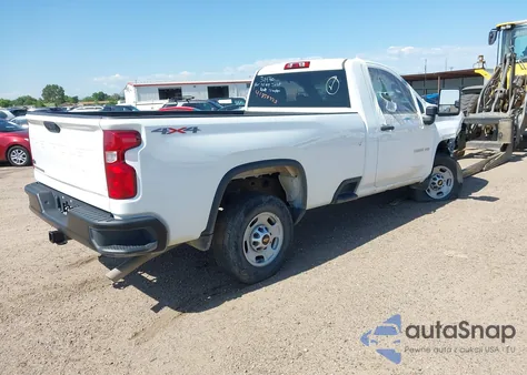 2022 Chevrolet Silverado 2500Hd 4Wd Long Bed Wt z USA, uszkodzony, nr VIN 1GC0YLE74NF344760